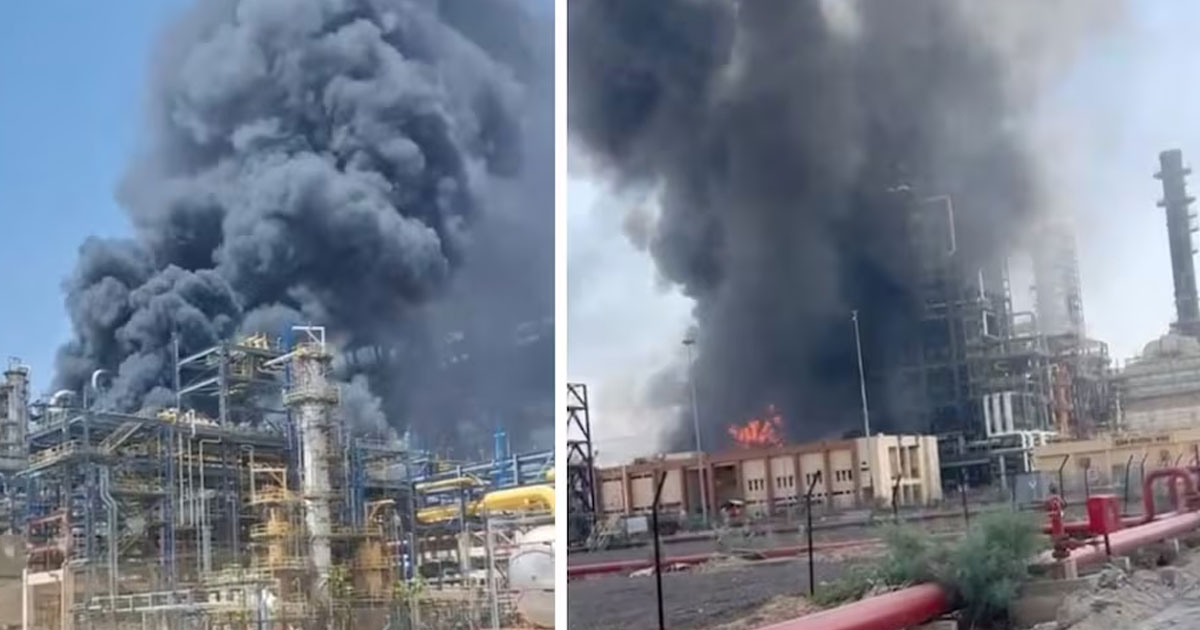  രാജസ്ഥാനിൽ നാളെ മോദി ഉദ്ഘാടനം ചെയ്യാനിരുന്ന 79,450 കോടിയുടെ ഓയിൽ റിഫൈനറിയിൽ വൻ തീപ്പിടിത്തം