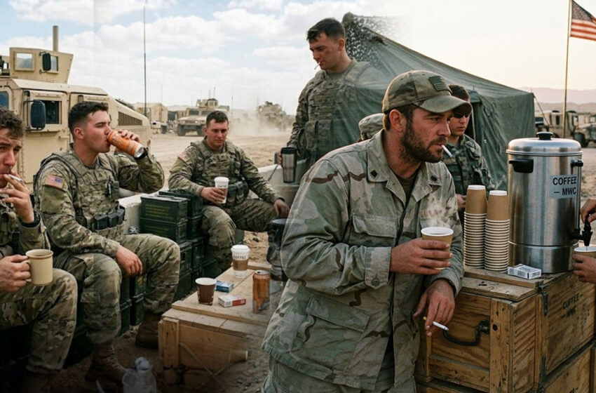  ഇറാൻ യുദ്ധത്തിനിടെ യുഎസ് സൈനികർ കുടിച്ചുതീർത്തത് 10 ലക്ഷം ഗാലൻ കാപ്പി; 20 ലക്ഷം എനർജി ഡ്രിങ്ക്