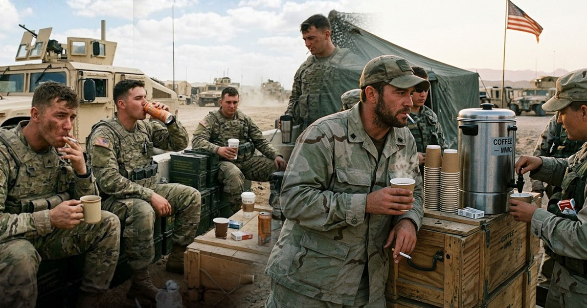 ഇറാൻ യുദ്ധത്തിനിടെ യുഎസ് സൈനികർ കുടിച്ചുതീർത്തത് 10 ലക്ഷം ഗാലൻ കാപ്പി; 20 ലക്ഷം എനർജി ഡ്രിങ്ക് | US Troops Consumed Nearly 1 Million Gallons of Coffee During Operation Epic Fury in Iran War