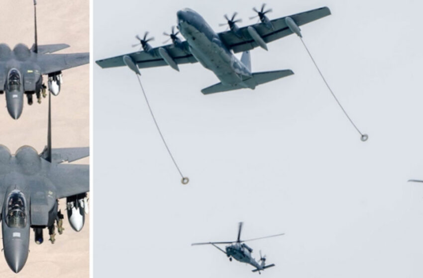  എഫ്-15 പൈലറ്റിനെ കണ്ടെത്താനാകാതെ യുഎസ് സൈന്യം; ഇറാന്റെ ആകാശത്ത് താഴ്ന്നുപറന്ന് വിമാനങ്ങൾ