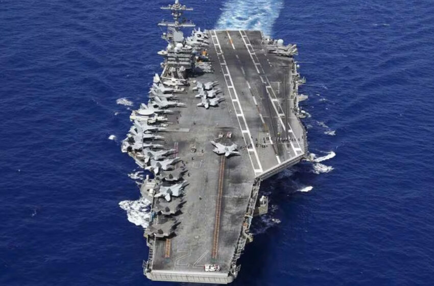  യുഎസ് പടക്കപ്പൽ ലക്ഷ്യമിട്ട് ഇറാന്റെ 7 മിസൈൽ ആക്രമണം; യുഎസ്എസ് എബ്രഹാം ലിങ്കൺ നടുക്കടലിൽ നിശ്ചലമായെന്ന് ഇറാൻ