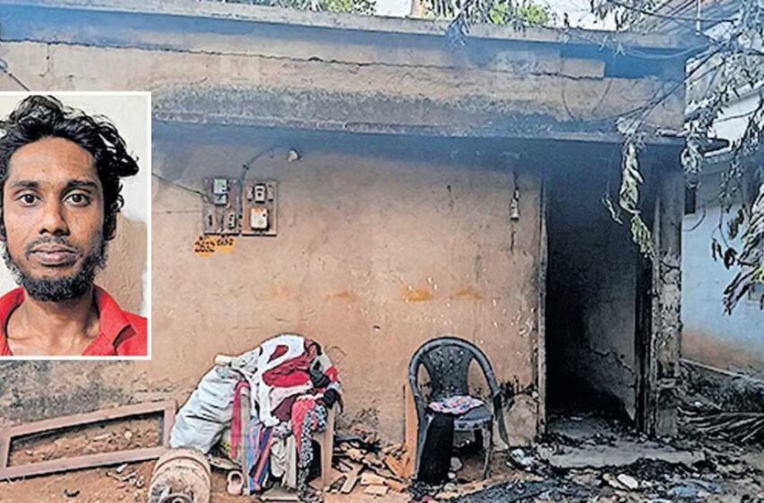  ലഹരിക്ക് 700 രുപ നൽകിയില്ല; ബന്ധുവീടിന് തീയിട്ട് യുവാവ്: പൊലീസിനെതിരെ ഗുരുതര വീഴ്ചാ ആരോപണം