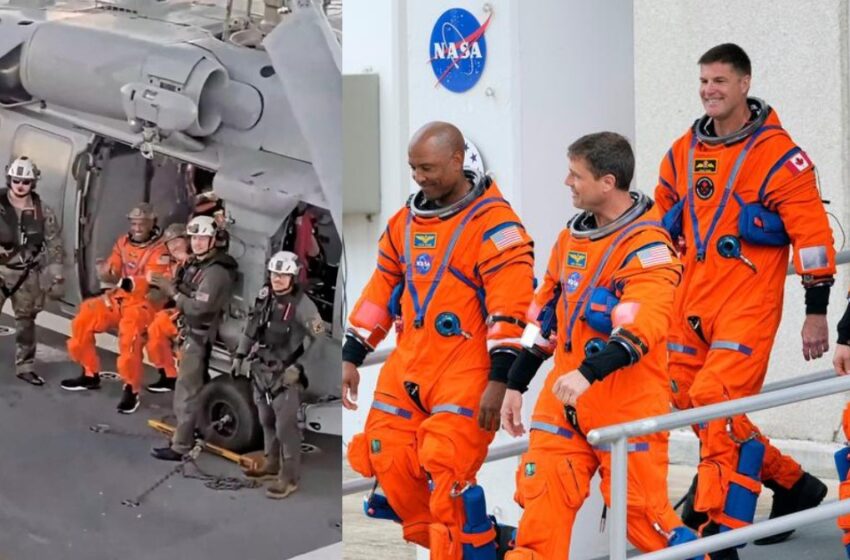  ചരിത്രം കുറിച്ച് അവര്‍ ഭൂമിയിലെത്തി; ആര്‍ട്ടെമിസ് II ദൗത്യസംഘം വിജയകരമായി ഭൂമിയിലിറങ്ങി