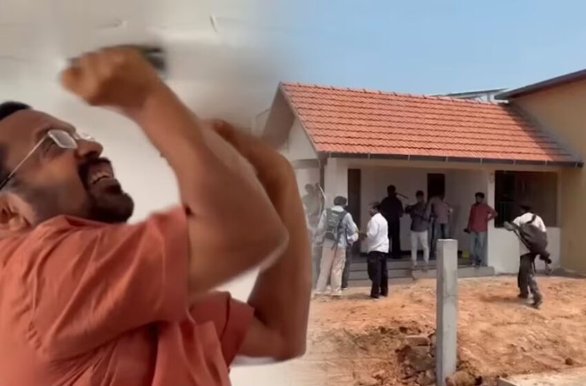  പെൻസിൽ വരയല്ല വയനാട് ടൗൺഷിപ്പിലെ വിള്ളൽ; പരാതിപ്പെട്ട നൗഫലിനെതിരെ കടുത്ത സൈബർ ആക്രമണം