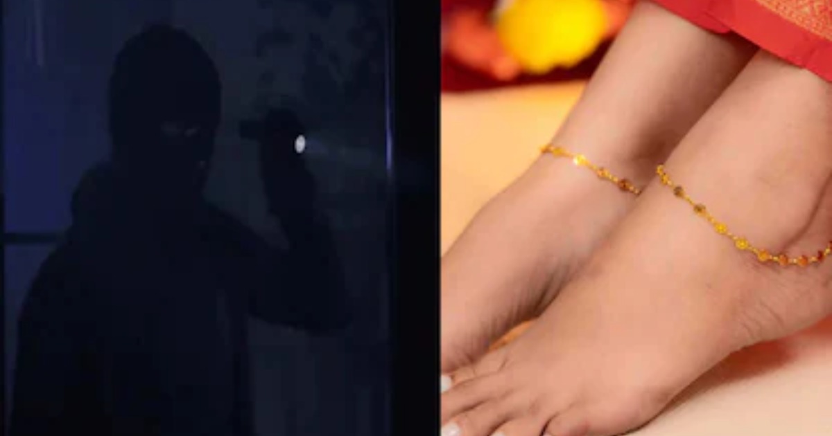  മലപ്പുറത്ത് ജനൽ തുറന്നിട്ട് ഉറങ്ങിയ യുവതിയുടെ പാദസരം കവർന്നു; നാലര ലക്ഷം രൂപയുടെ സ്വർണം മോഷ്ടാവ് മുറിച്ചെടുത്തു