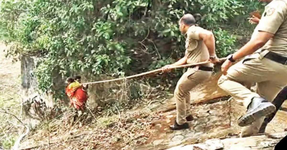 സാരിയുടെ കടുംനിറം തുണച്ചു; 35 അടി താഴ്‌ചയുള്ള ജലസംഭരണിയിൽ വീണ ലീല ജീവിതത്തിലേക്ക് തിരികെക്കയറി