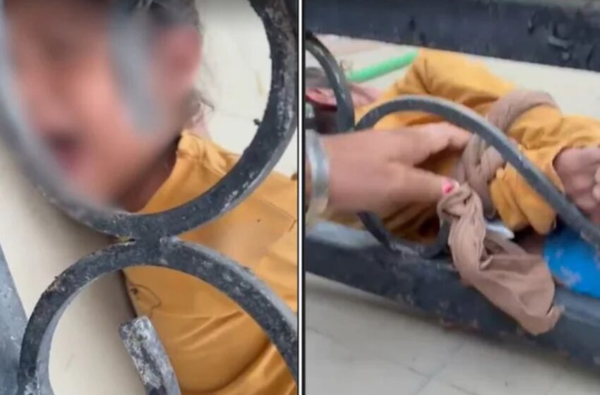  കൊടും ചൂടിൽ അഞ്ചുവയസ്സുകാരിയായ കൊച്ചുമകളെ ഗേറ്റിൽ കെട്ടിയിട്ടു; വനിതാ പോലീസ് ഉദ്യോഗസ്ഥയ്ക്ക് സസ്പെൻഷൻ