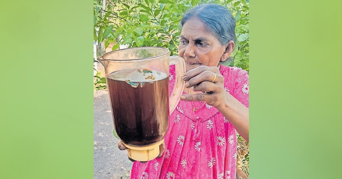 ചായയല്ല; പൈപ്പ് വെള്ളം! ജല അതോറിറ്റി വിതരണം ചെയ്തത് ചെളി കലർന്ന വെള്ളമെന്ന് പരാതി