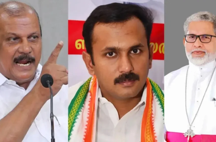  ‘ഇതേ പള്ളിയിൽ പിതാവ് ലൗ ജിഹാദും നാർകോട്ടിക് ജിഹാദും പ്രസംഗിച്ചപ്പോൾ പിന്തുണച്ചത് ആർ.എസ്.എസും പി.സി. ജോർജും മാത്രം’ -ഷോൺ ജോർജ്