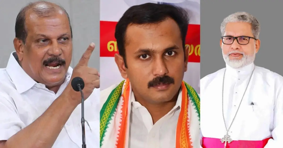  ‘ഇതേ പള്ളിയിൽ പിതാവ് ലൗ ജിഹാദും നാർകോട്ടിക് ജിഹാദും പ്രസംഗിച്ചപ്പോൾ പിന്തുണച്ചത് ആർ.എസ്.എസും പി.സി. ജോർജും മാത്രം’ -ഷോൺ ജോർജ്