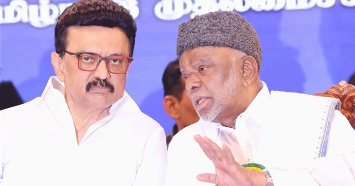 'അധികാരം പോയാലും സ്റ്റാലിനൊപ്പം; ഇന്നലെയും ഇന്നും നാളെയും ഡിഎംകെയ്‌ക്കൊപ്പം തന്നെ'; മുന്നണി വിടില്ലെന്ന് മുസ്‌ലിം ലീഗ് | IUML Reaffirms Loyalty to DMK Alliance Despite Vijay's TVK Surge