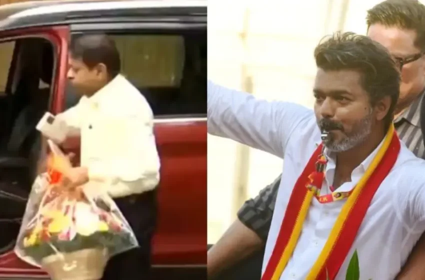  ‘സുനാമി ജാതകം’ പ്രവചനം ഫലിച്ചു; വിജയ്‌യെ നേരിൽ സന്ദർശിച്ച് ജ്യോതിഷി
