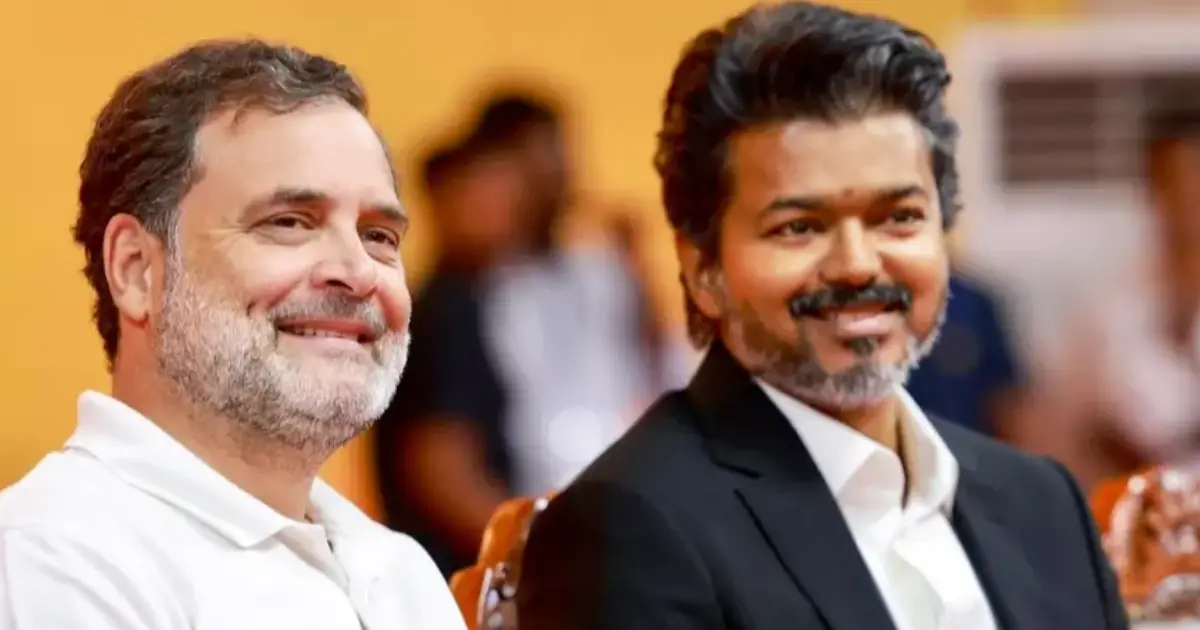 വിജയ്ക്കൊപ്പമുള്ള രാഹുലിന്റെ റീലും ചിത്രവും ബ്ലോക്ക് ചെയ്ത് ഇൻസ്റ്റഗ്രാം; പിന്നിൽ കേന്ദ്രമെന്ന് കോൺഗ്രസ്