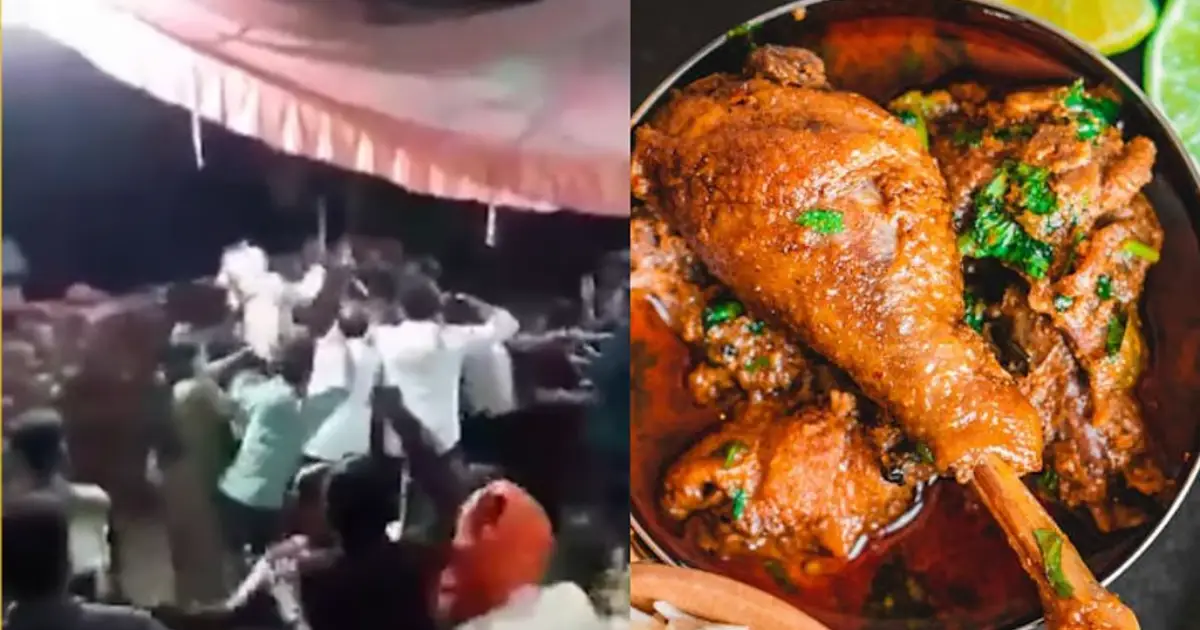  ചിക്കൻ കറി ദേഹത്ത് വീണതിനെ ചൊല്ലി സംഘർഷം; യുപിയിൽ വിവാഹ ആഘോഷത്തിനിടെ ഒരാൾ മരിച്ചു