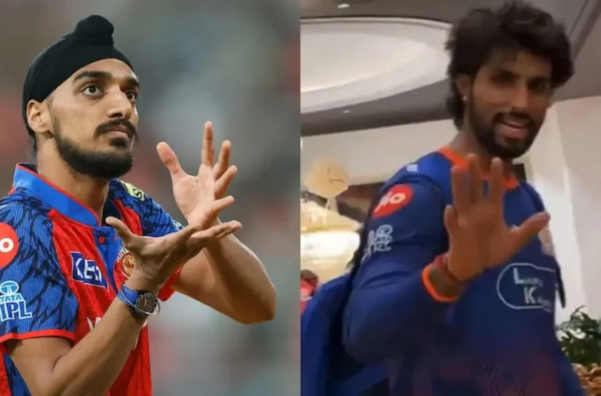  “ഓയ് അന്ധേരേ”;കളിയാക്കിയത് അതിരു കടന്നോ? അർഷ്ദീപ് വീണ്ടും വിവാദത്തിൽ; തിലക് വർമയെ അധിക്ഷേപിച്ചെന്ന് സോഷ്യൽ മീഡിയ