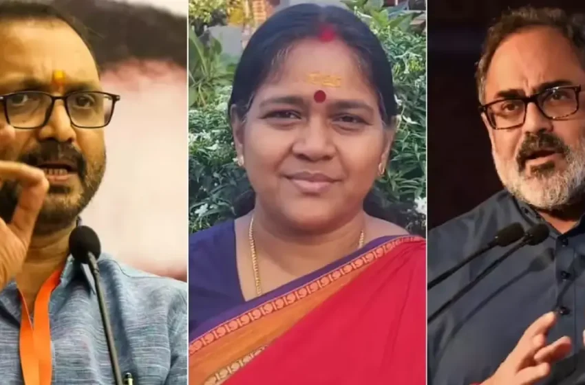 ‘തെരഞ്ഞെടുപ്പ് അടുക്കുമ്പോൾ മാത്രം മണ്ഡലം ശ്രദ്ധിച്ചാൽ പോരാ’: ശോഭയെയും സുരേന്ദ്രനേയും വിമർശിച്ച് രാജീവ് ചന്ദ്രശേഖർ