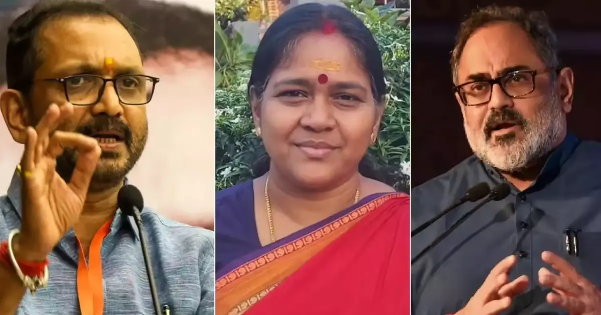 ‘തിരഞ്ഞെടുപ്പ് അടുക്കുമ്പോൾ മാത്രം മണ്ഡലം ശ്രദ്ധിച്ചാൽ പോരാ’: ശോഭയെയും സുരേന്ദ്രനേയും വിമർശിച്ച് രാജീവ് ചന്ദ്രശേഖർ