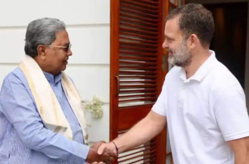  മുഖ്യമന്ത്രി സ്ഥാനം രാജിവെച്ചതിന് പിന്നാലെ രാഹുൽ ​ഗാന്ധിയും ​ഖാർ​ഗെയുമായി കൂടിക്കാഴ്ച്ച; ഹൈക്കമാൻഡിന് മുന്നിൽ ഡിമാൻ്റുകളുടെ പട്ടിക നിരത്തി സിദ്ധരാമയ്യ