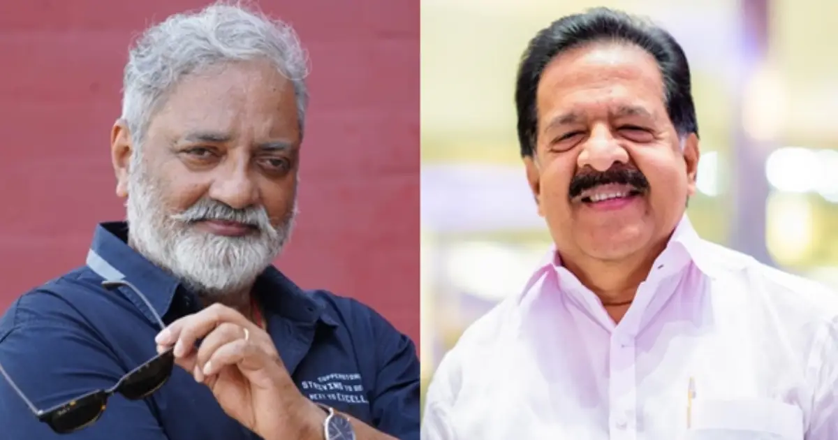 ‘ചെന്നിത്തലയുടേത് കാഞ്ഞ ബുദ്ധി, കേരളത്തെ കലാപഭൂമിയാക്കാനുള്ള ഗൂഢാലോചന പൊളിഞ്ഞു’; ഇഡി റെയ്ഡിന് പിന്നാലെയുള്ള സംഘർഷങ്ങളിൽ ജോയ് മാത്യു