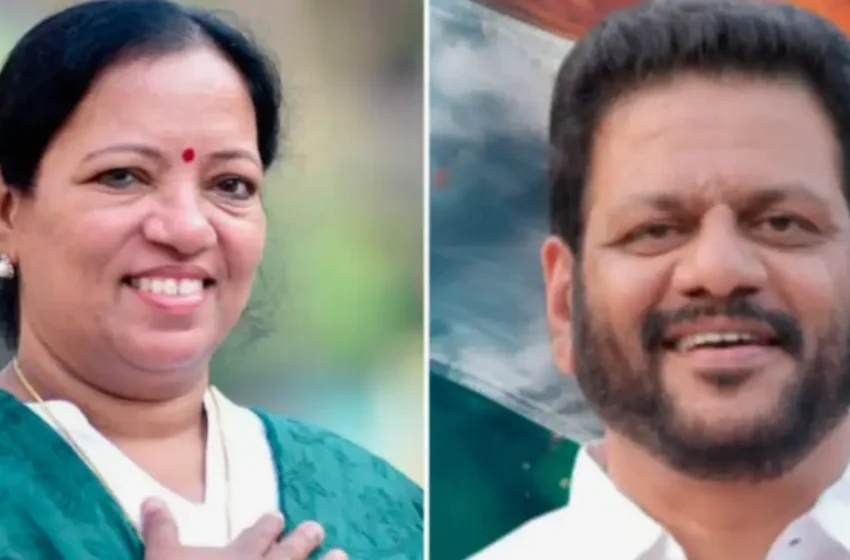  പാലക്കാട് അപൂർവ ചരിത്രം; ഭർത്താവ് എംപി, ഭാര്യ എംഎൽഎ, പാലക്കാട് കോങ്ങാട് മണ്ഡലം ഇനി ‘തുളസീമയം’