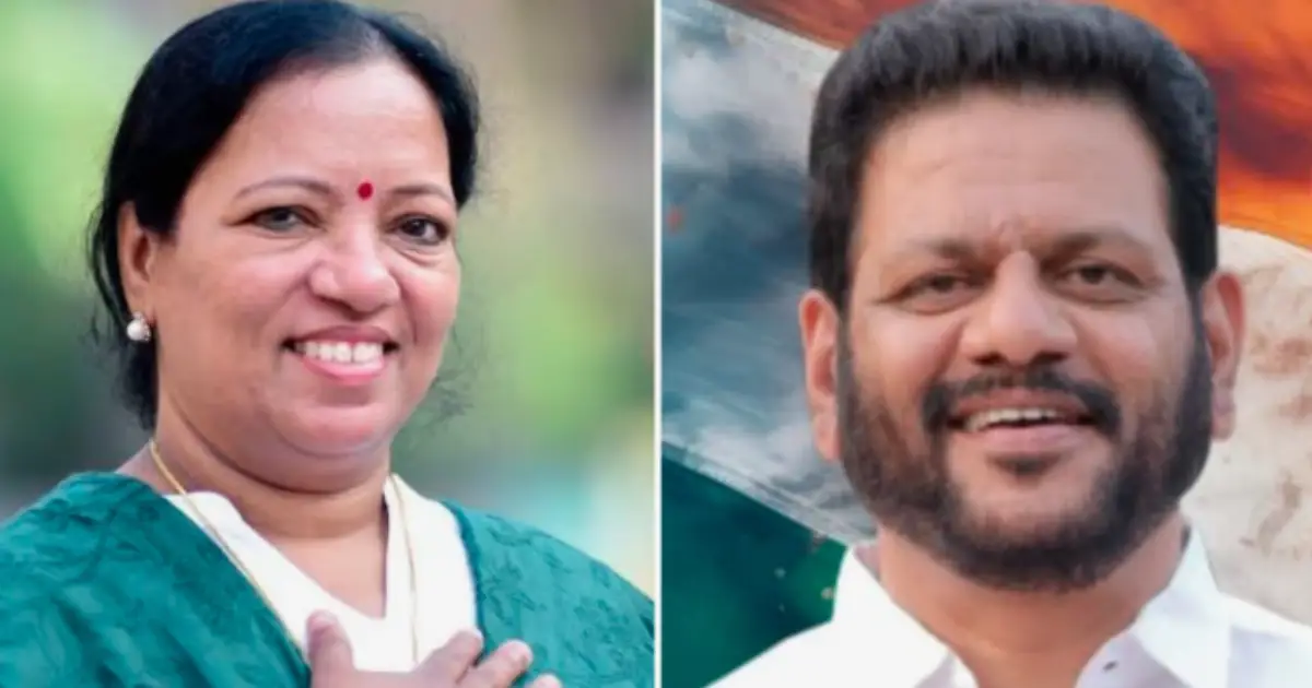  പാലക്കാട് അപൂർവ ചരിത്രം; ഭർത്താവ് എംപി, ഭാര്യ എംഎൽഎ, പാലക്കാട് കോങ്ങാട് മണ്ഡലം ഇനി ‘തുളസീമയം’