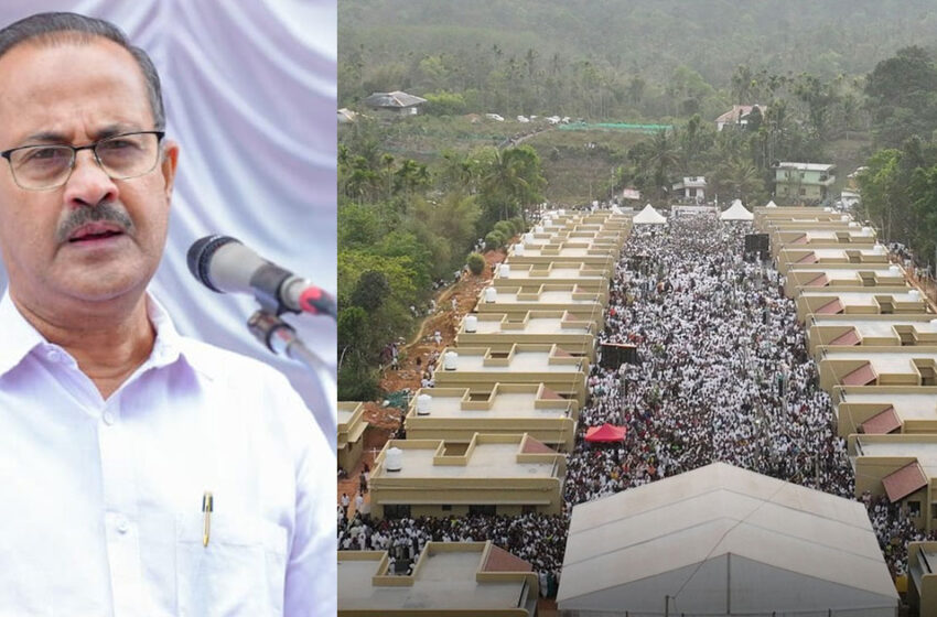  ‘അവരെ സ്വൈര്യമായി ജീവിക്കാൻ അനുവദിക്കണം’; വയനാട്ടിലെ ലീഗ് ടൗൺഷിപ്പിൽ സന്ദർശകർക്ക് കർശന വിലക്ക്