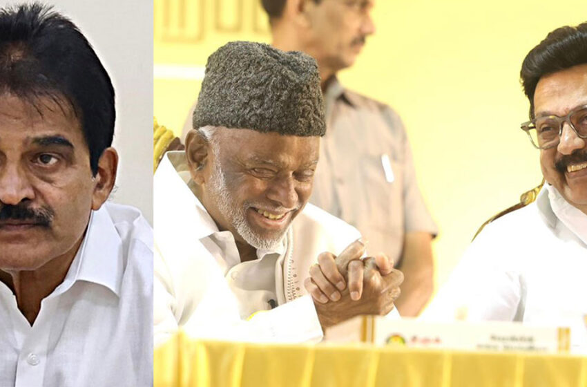  കോൺഗ്രസ് മുന്നണി വിടുകയാണെന്ന് കെ.സി വിളിച്ചുപറഞ്ഞു; ഡിഎംകെക്കൊപ്പം ഉറച്ചുനിൽക്കുമെന്ന് ലീഗ് വ്യക്തമാക്കി-ഖാദർ മൊയ്തീൻ