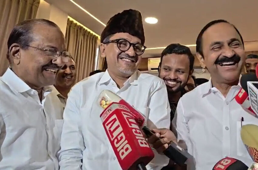  ‘മുസ്‌ലിം ലീഗ് കോൺഗ്രസിന്റെ സഹോദര സംഘടന; ചേർത്തുനിർത്തും, ഭിന്നിപ്പുണ്ടാക്കാൻ ഒരാളും വരേണ്ട’-സാദിഖലി തങ്ങളെ കണ്ട് വി.ഡി സതീശൻ