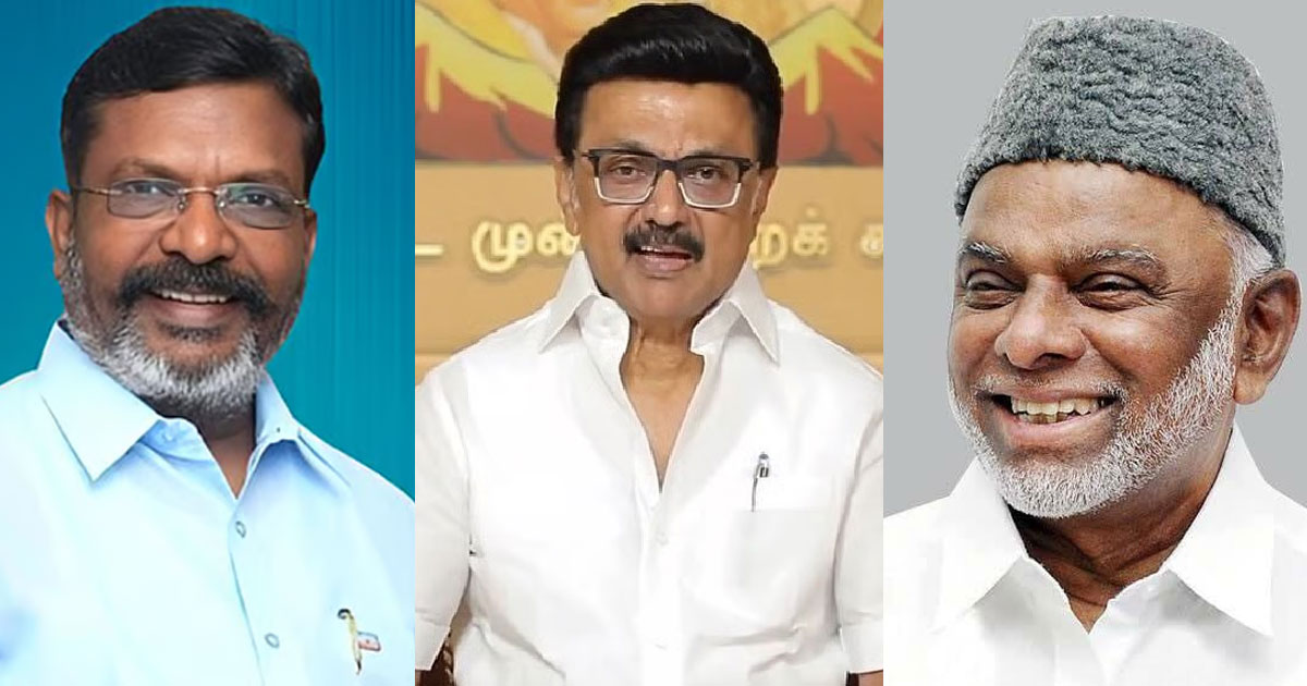 വിജയ്‌യിയെ പിന്തുണയ്ക്കാൻ ലീഗിനെയും വിസികെയെയും നിർബന്ധിച്ചത് സ്റ്റാലിൻ; കേന്ദ്ര ഇടപെടൽ തടയാൻ ഡിഎംകെ നയതന്ത്രം | MK Stalin persuaded Muslim League and VCK to support Vijay's TVK
