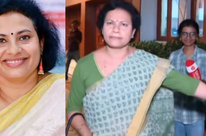  ‘ആരോട് ചോദിച്ചിട്ടാണ് വാർത്ത നൽകുന്നത്?’; അതിജീവിതയെ ‘രതിജീവിത’ എന്ന് അധിക്ഷേപിച്ച് മാധ്യമപ്രവർത്തകരോട് തട്ടിക്കയറി അഡ്വ. ദീപ ജോസഫ്