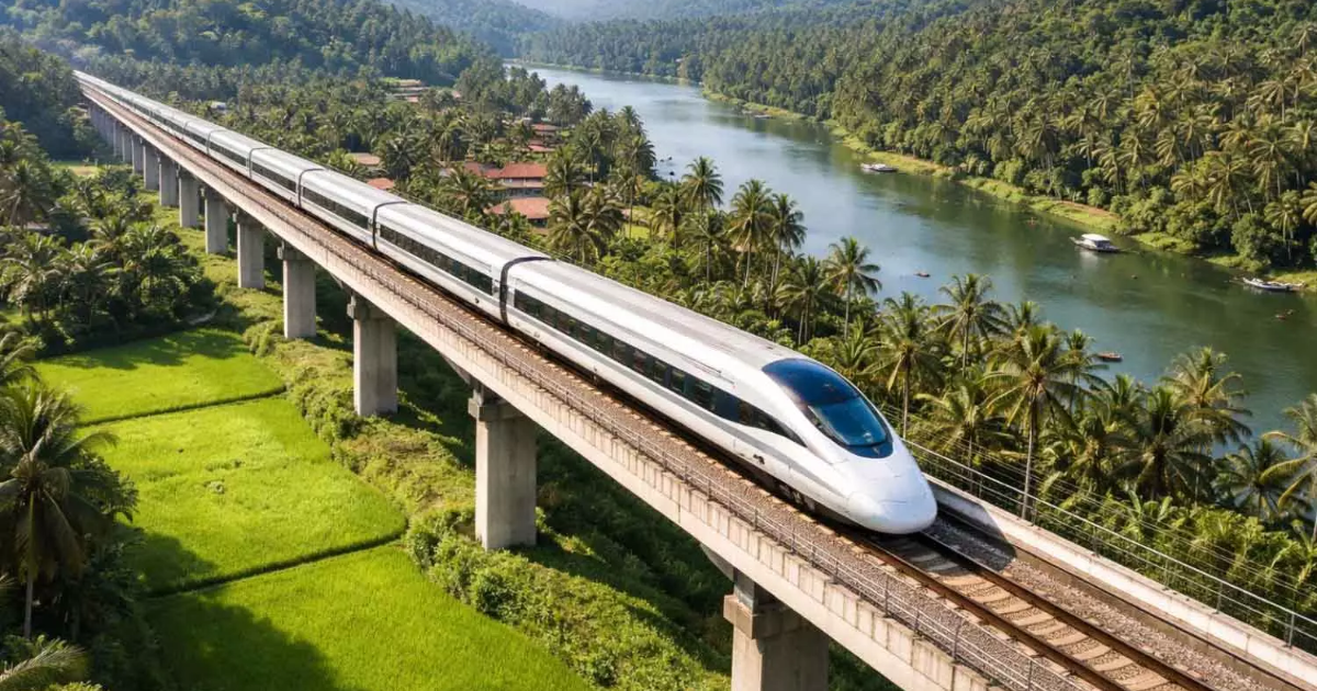 അതിവേഗ റെയിൽ: തിരുവനന്തപുരത്തുനിന്ന് കണ്ണൂരിലേക്ക് മൂന്നര മണിക്കൂർ, ഇടക്കാല റിപ്പോർട്ട് സമർപ്പിച്ചു