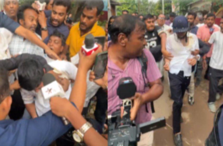  ബംഗാളിൽ തൃണമൂൽ കോൺഗ്രസ് എം.പി അഭിഷേക് ബാനർജിക്ക് നേരെ ആക്രമണം