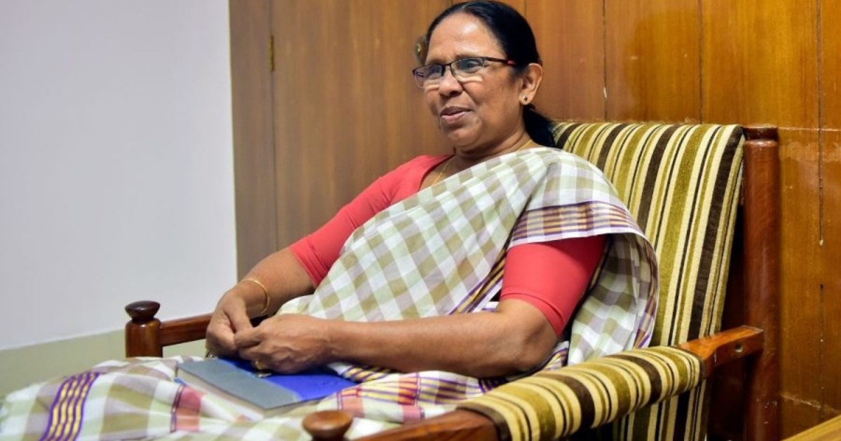 'ജയിക്കില്ലെന്ന് അറിഞ്ഞിട്ടും പേരാവൂരിൽ നിർബന്ധിച്ച് മത്സരിപ്പിച്ചു'; അതൃപ്തി അറിയിച്ച് ശൈലജ