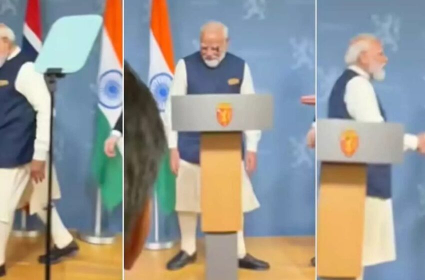  ‘ഒന്നും ഒളിക്കാനില്ലെങ്കിൽ എന്തിനാണ് ഭയം?’; നോർവേയിൽ മാധ്യമപ്രവർത്തകയുടെ ചോദ്യങ്ങളിൽ നിന്ന് ഒഴിഞ്ഞുമാറിയ മോദിക്കെതിരെ രാഹുൽ ഗാന്ധി