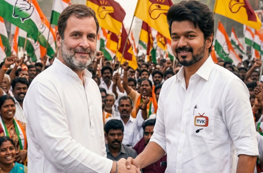 വിജയ്ക്ക് മുന്നിൽ കോൺഗ്രസ് വച്ചത് ഒറ്റ ഡിമാൻഡ്: ‘വർഗീയ ശക്തികളുമായി ഒരു ഒത്തുതീർപ്പും സഖ്യവും പാടില്ല’