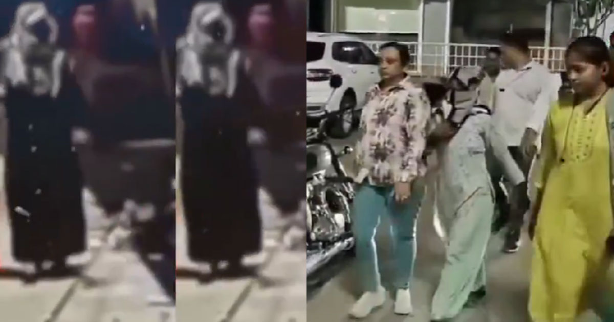 ബ്രാഹ്മൺ ഗല്ലിയിൽ ബുർഖ ധരിച്ച് ഇറച്ചി മാലിന്യം തള്ളിയ യുവതി അറസ്റ്റിൽ; പിടിയിലായത് മഹാരാഷ്ട്ര സ്വദേശി സ്വാതി വിക്രം