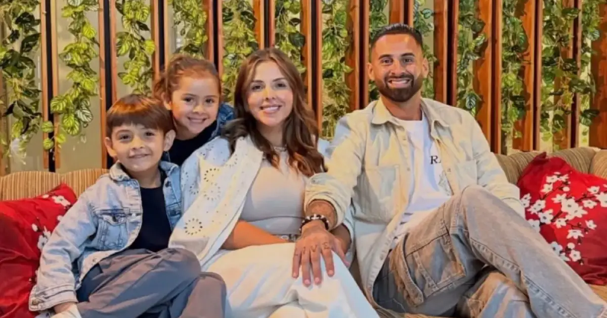 Lucas Trejo and family