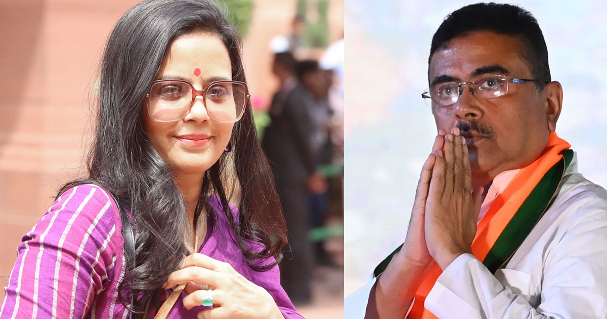 'സുവേന്ദു മാലാഖയൊന്നുമല്ല; പാർട്ടി വിട്ട ശേഷം അദ്ദേഹത്തോട് സംസാരിച്ചിട്ടില്ല'-അഭിമുഖ വിവാദത്തിൽ വിശദീകരണവുമായി മഹുവ മൊയ്ത്ര | Suvendu Adhikari Is No Angel Says Mahua Moitra Slams TMC Traitors Counters Interview Row