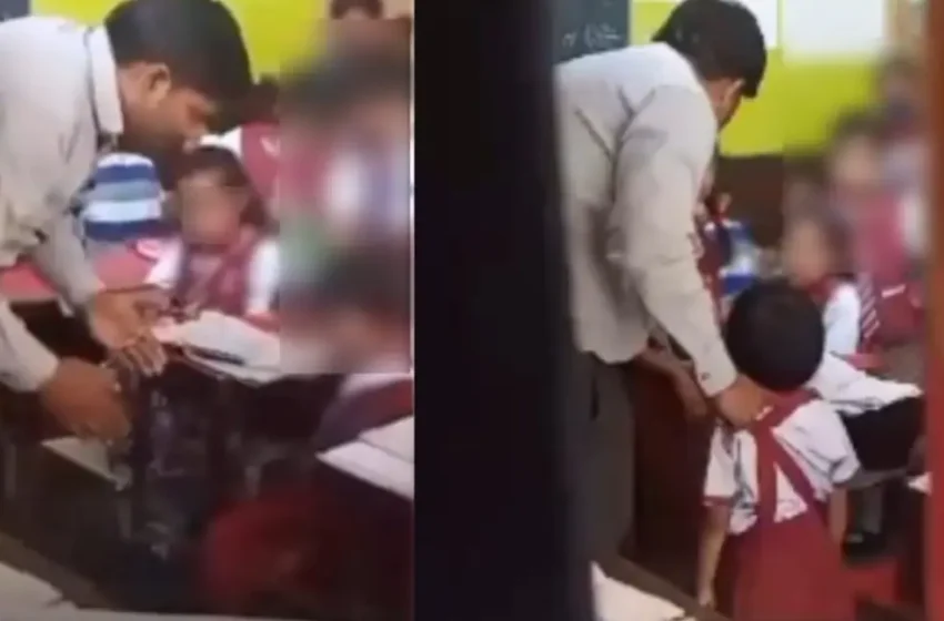  പ്ലേ സ്കൂളിൽ ക്രൂരത; കൊച്ചുപെൺകുട്ടികളുടെ മുഖത്ത് ആഞ്ഞടിച്ച് അധ്യാപകൻ