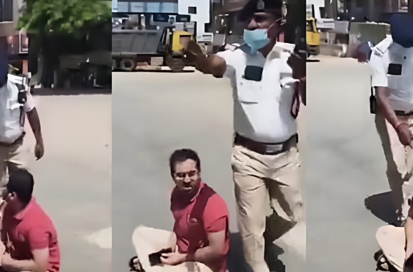  ‘ഗവർണർ വിഐപിയെങ്കിൽ നമ്മൾ ആരുമല്ലേ?, ഭാര്യ ഗർഭിണിയാണ്’; വിഐപി വാഹനവ്യൂഹത്തിനായി റോഡ് ബ്ലോക്ക് ചെയ്തതിനെതിരെ റോഡിന് നടുവിലിരുന്ന് യുവാവിന്റെ പ്രതിഷേധം