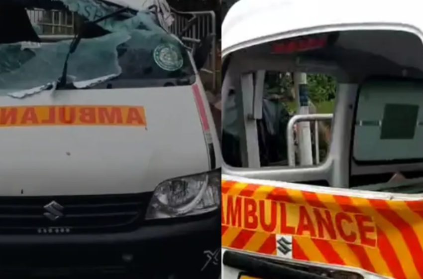  കോഴിക്കോട് ആംബുലൻസ് മറിഞ്ഞ് രോഗി മരിച്ചു; രണ്ടുപേർക്ക് പരിക്ക്