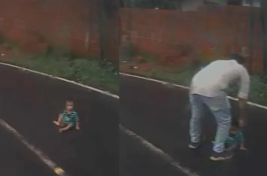  മുട്ടിലിഴഞ്ഞ് കുഞ്ഞ് നടുറോഡിൽ; രക്ഷകരായി ബസ് ജീവനക്കാർ