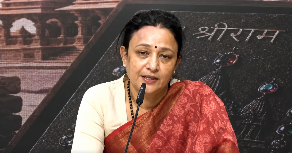 അയോധ്യയിലെ അഴിമതി; ബിജെപി ശ്രീരാമനെ വിൽക്കുകയാണെന്ന് കോൺഗ്രസ് നേതാവ് ആരാധന മിശ്ര