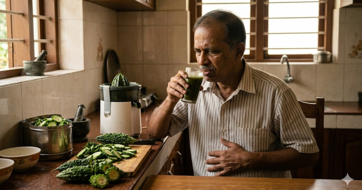 ഹെൽത്തിയാവാൻ കയ്പക്ക ജ്യൂസ് കുടിക്കാറുണ്ടോ? പണികിട്ടുവേ…