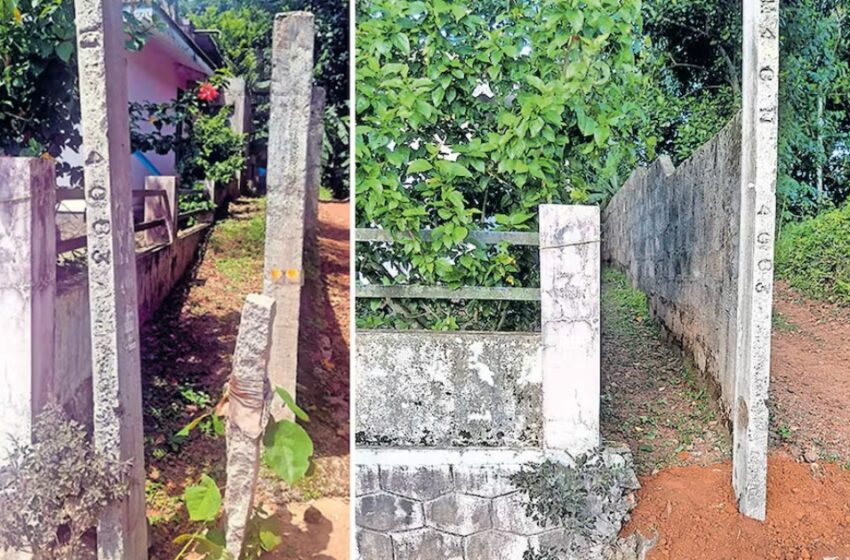  റാങ്ക് ജേതാവിനെ അനുമോദിക്കാനെത്താൻ വഴിയില്ല; വൈദ്യുതിത്തൂൺ മാറ്റി വഴിയൊരുക്കി പഞ്ചായത്ത്
