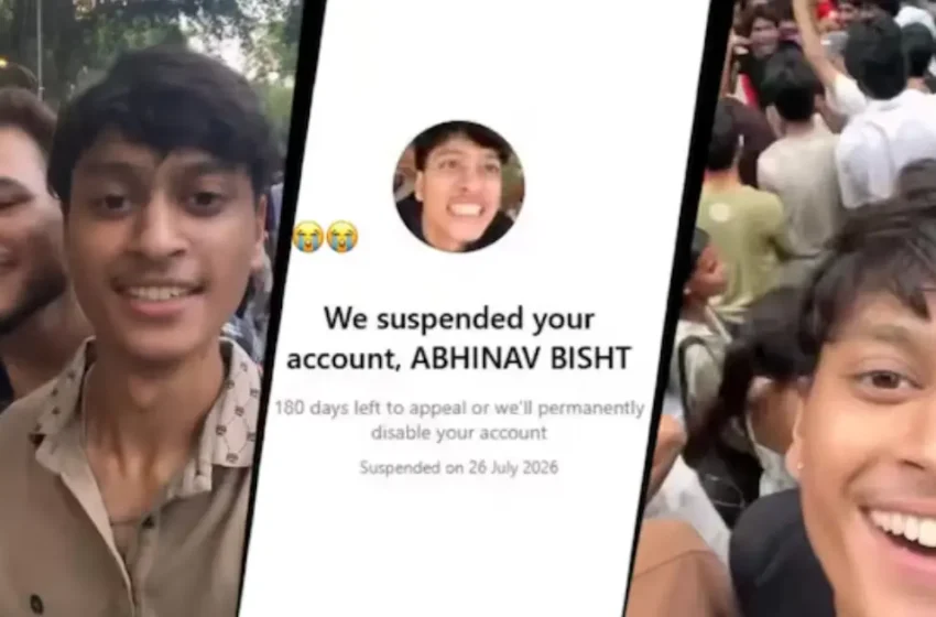  ‘നാഷണൽ ക്രഷ്’ അഭിനവ് ബിഷ്ടിനെ പൂട്ടി ഡൽഹി പൊലീസ്; സി.ജെ.പി സമരത്തിലൂടെ വൈറലായ വിദ്യാർഥിയുടെ 6.5 ലക്ഷം ഫോളോവേഴ്സുള്ള ഇൻസ്റ്റാഗ്രാം അക്കൗണ്ട് സസ്പെൻഡ് ചെയ്തു