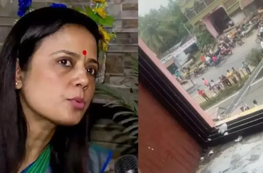 ബംഗാളിൽ മഹുവ മൊയ്ത്രക്കു നേരെ മുട്ടയേറ്; ‘പൊലീസ് നോക്കിനിൽക്കെ ബി.ജെ.പി ഗുണ്ടകളാണ് ആക്രമിച്ചതെന്ന് ടിഎംസി എംപി’