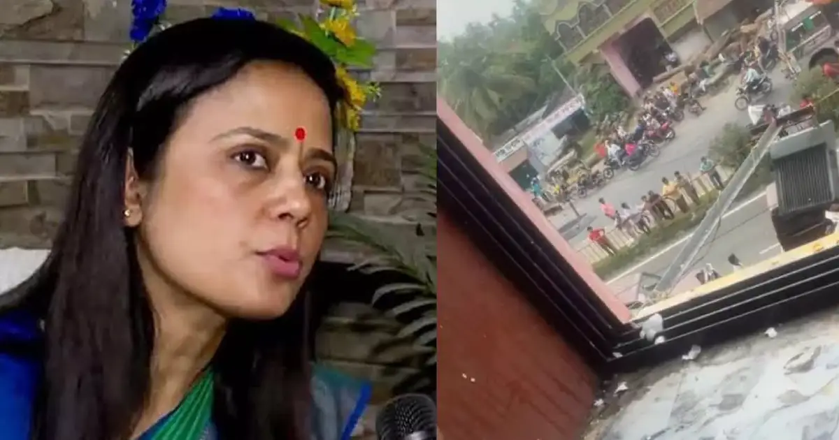  ബംഗാളിൽ മഹുവ മൊയ്ത്രക്കു നേരെ മുട്ടയേറ്; ‘പൊലീസ് നോക്കിനിൽക്കെ ബി.ജെ.പി ഗുണ്ടകളാണ് ആക്രമിച്ചതെന്ന് ടിഎംസി എംപി’