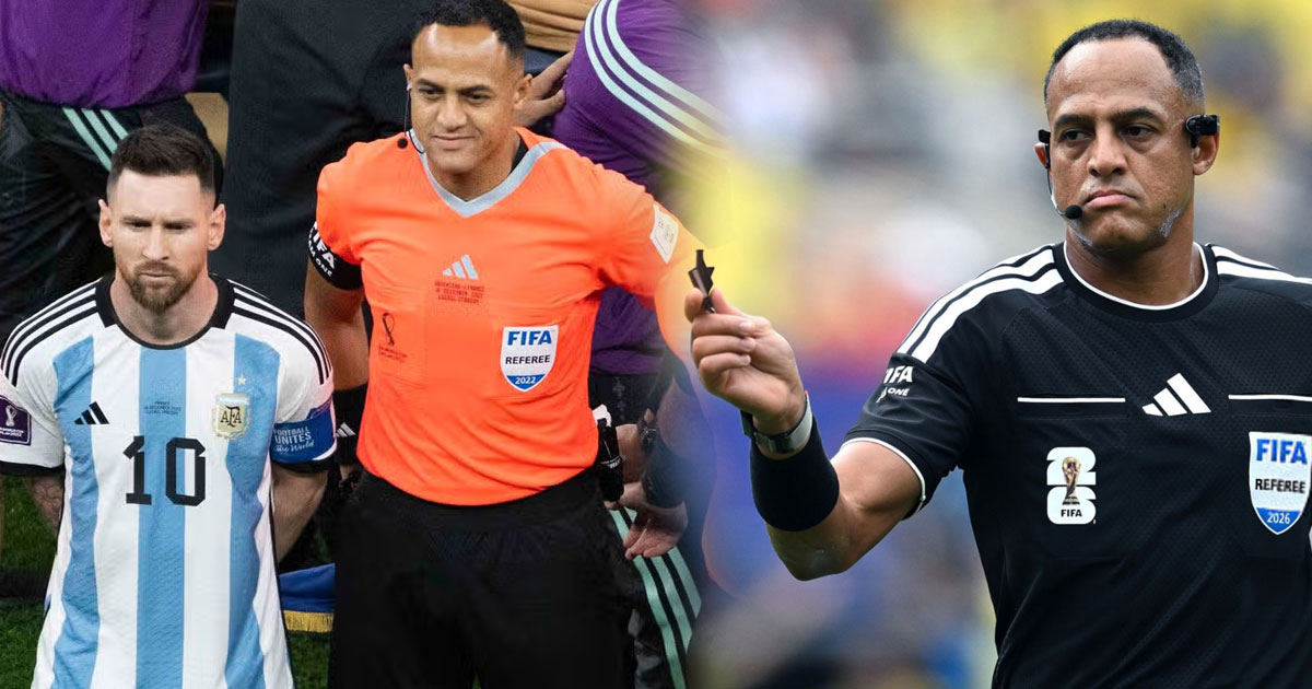 Messi's 'Favorite Referee' Ismail Elfath