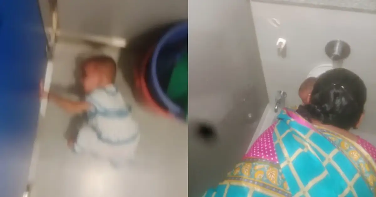 കരച്ചിൽ നിർത്താൻ വായിലേക്ക് ജെറ്റ് സ്പ്രേ, വാഷിങ് മെഷീനിൽ ഇരുത്തുക, ശുചിമുറിയില്‍ പൂട്ടിയിടുക; ഡേ കെയറില്‍ കുഞ്ഞുങ്ങളോട് കൊടും ക്രൂരത